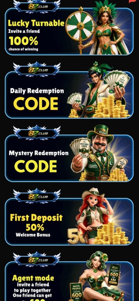 87Club Game offer more rewards and bonuses to new users