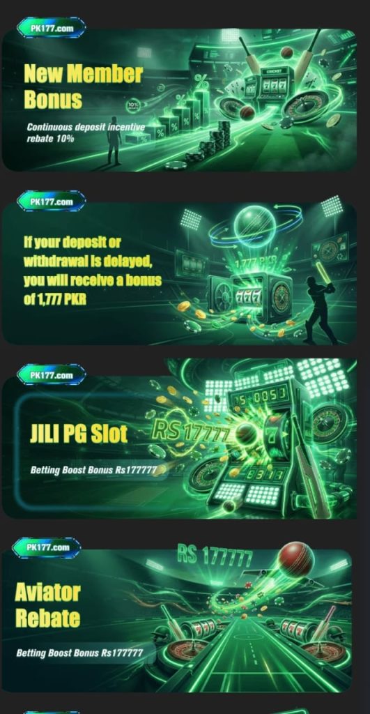 PK177 Game APK gave bonuses to new members