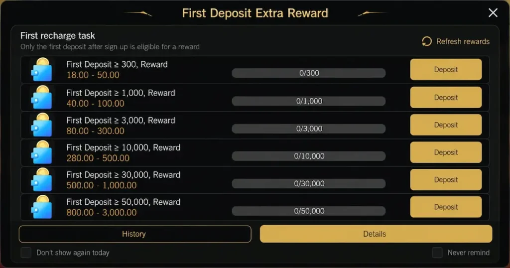 HF786 Game APK rewards