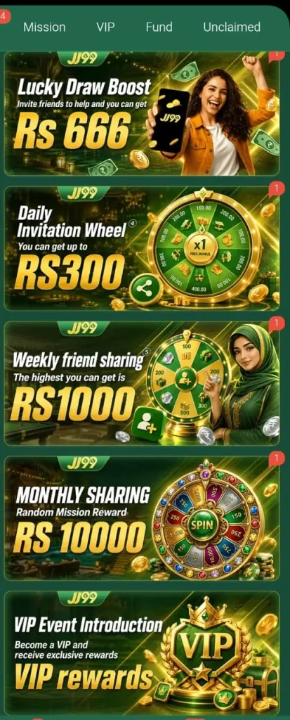 JJ99 APK Rewards
